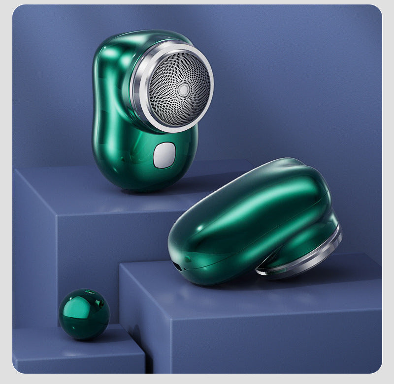 Mini Electric Shaver with Floating Cutter Head and Digital Display