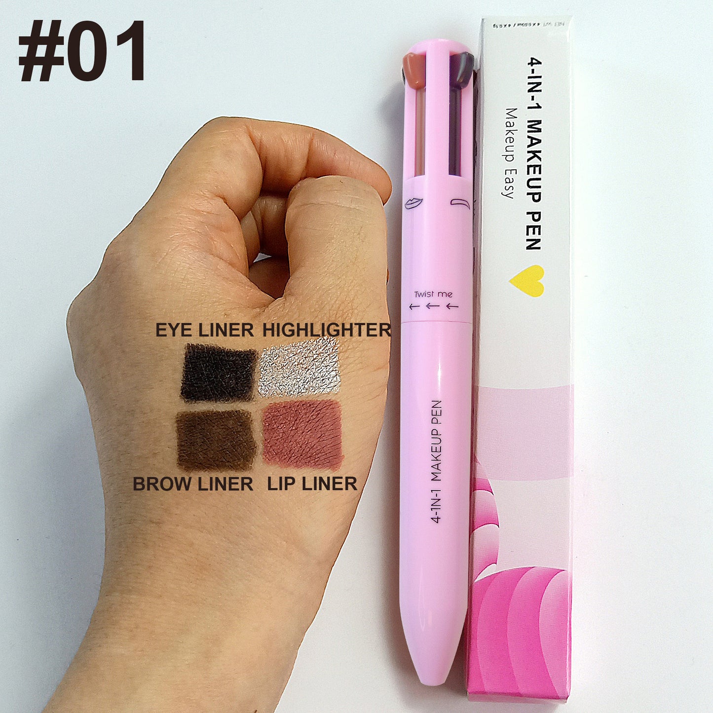 Four-in-One Makeup Pencil