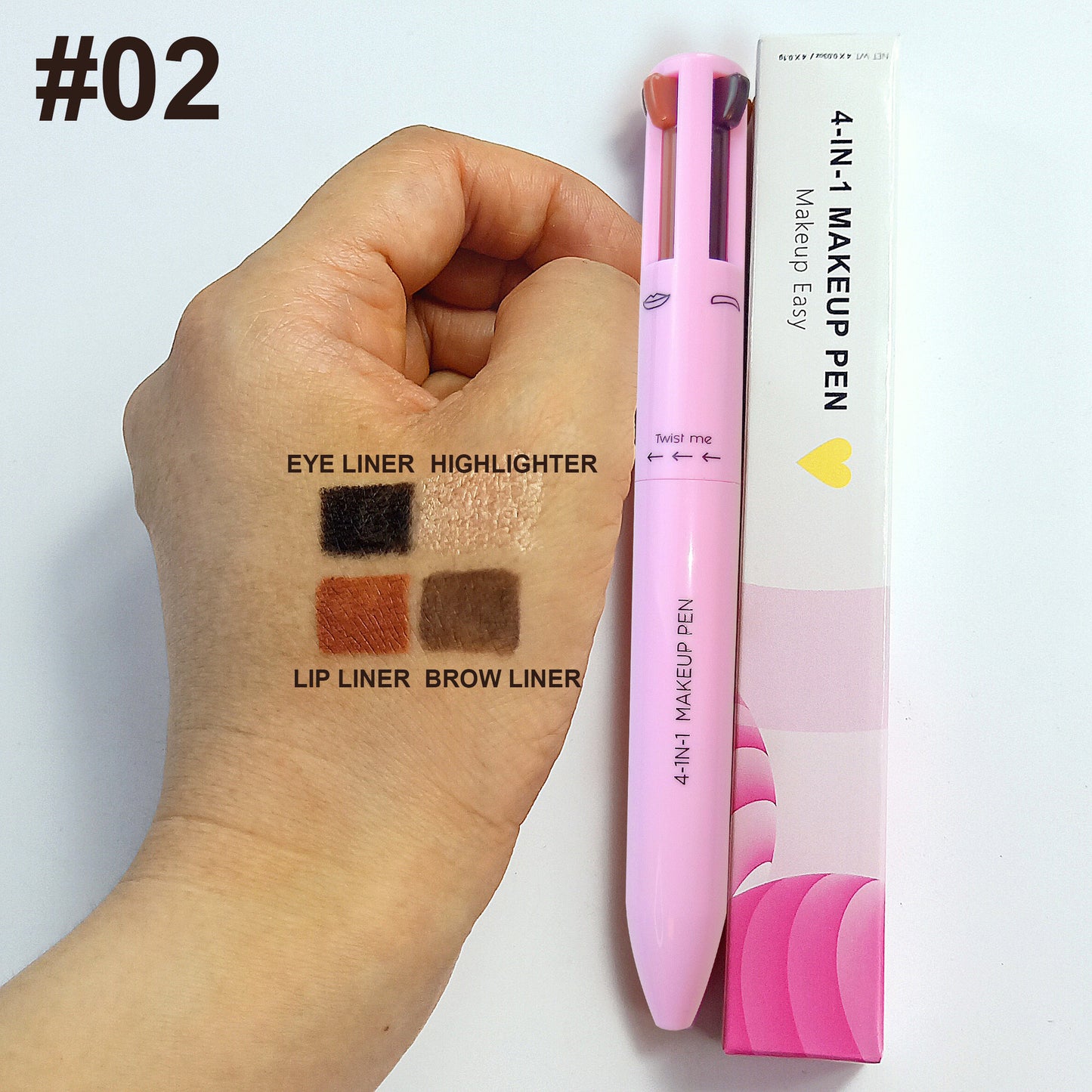 Four-in-One Makeup Pencil