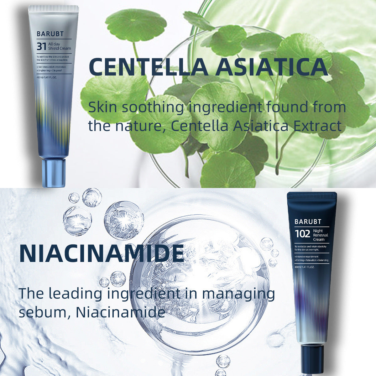 Highly moisturizing, nourishing and hydrating emergency face cream for staying up late