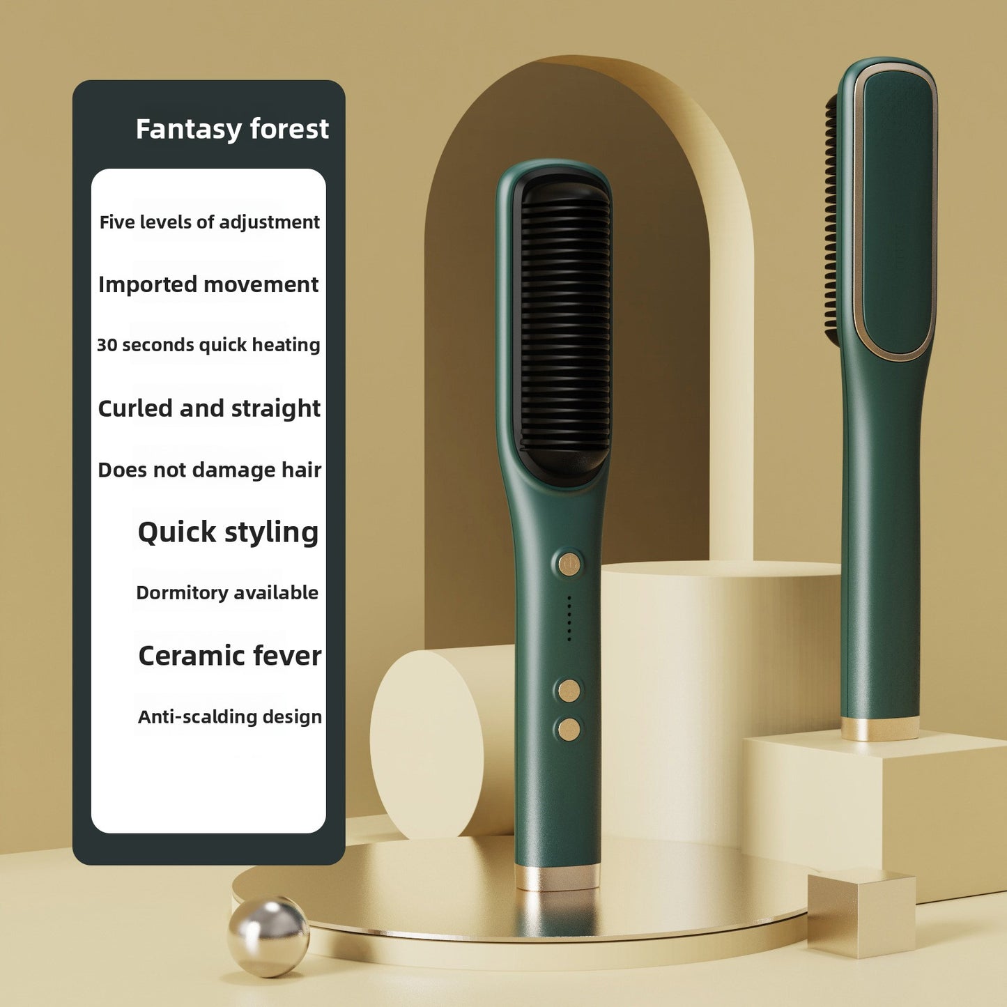 Negative Ion Hair Straightener and Curler