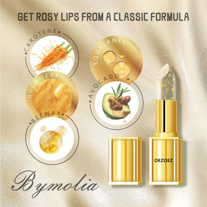 Anti-smudging gilt color-changing lipstick