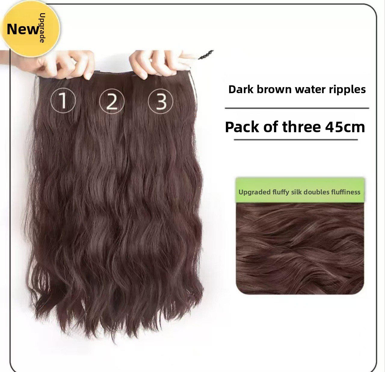 Ladies Hair Extensions - One-Piece & Three-Piece Set