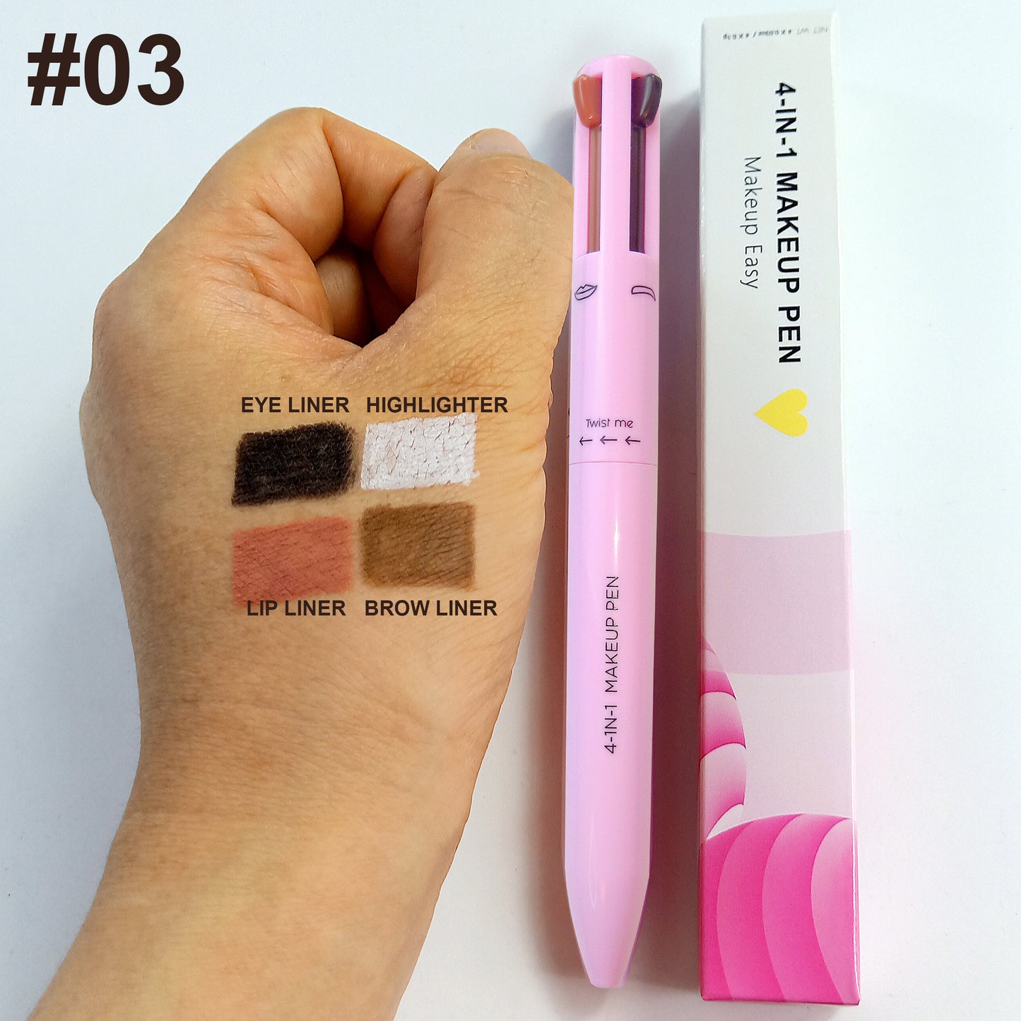 Four-in-One Makeup Pencil