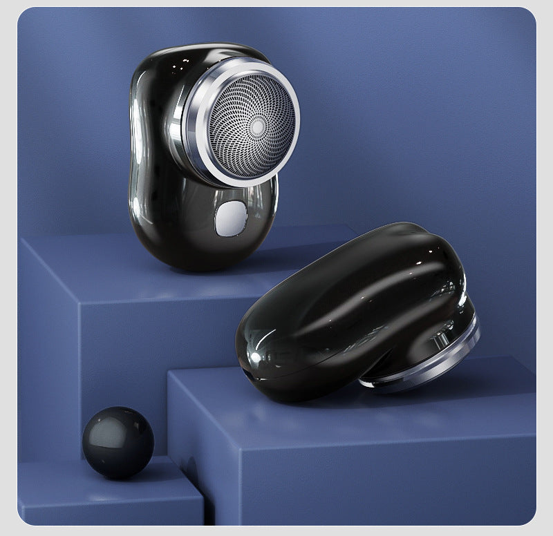 Mini Electric Shaver with Floating Cutter Head and Digital Display