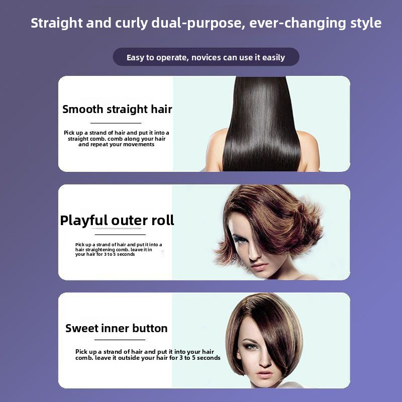 Negative Ion Hair Straightener and Curler