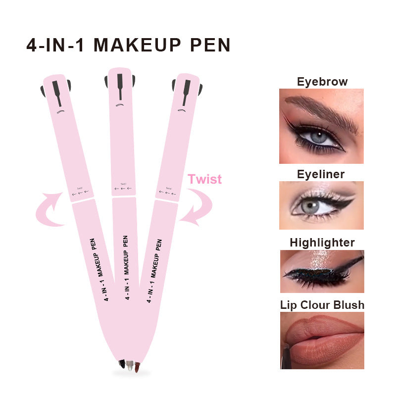 Four-in-One Makeup Pencil