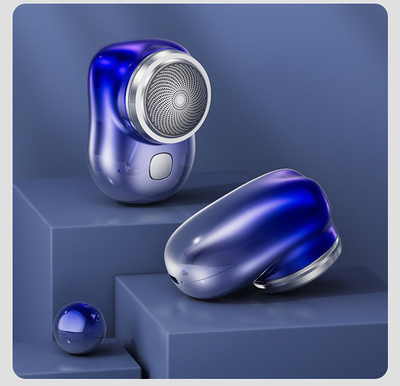 Mini Electric Shaver with Floating Cutter Head and Digital Display